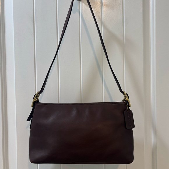 Coach Legacy Hobo Shoulder Bag East West Style 
Mocha Y2K 2002 Style 9861 - Picture 1 of 11